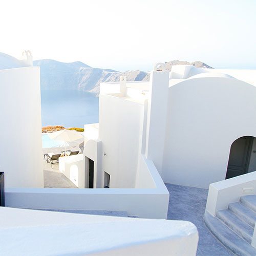 Santorini in Greece